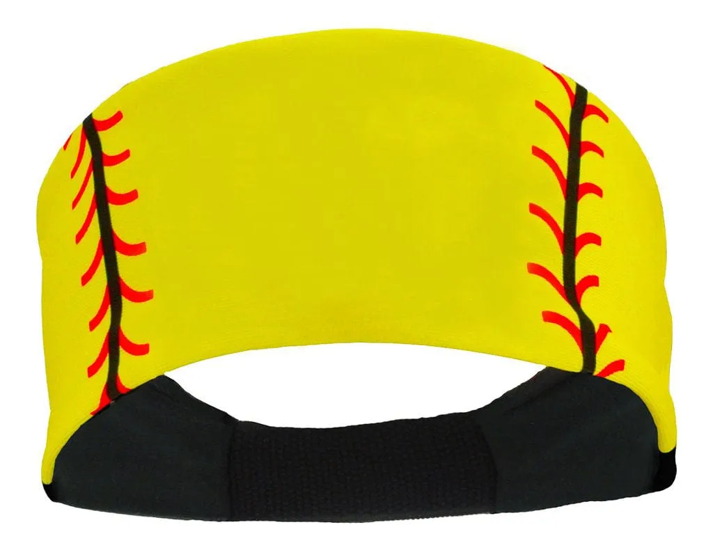 Player ID Softball Stitch Headband (numbers 00-39)