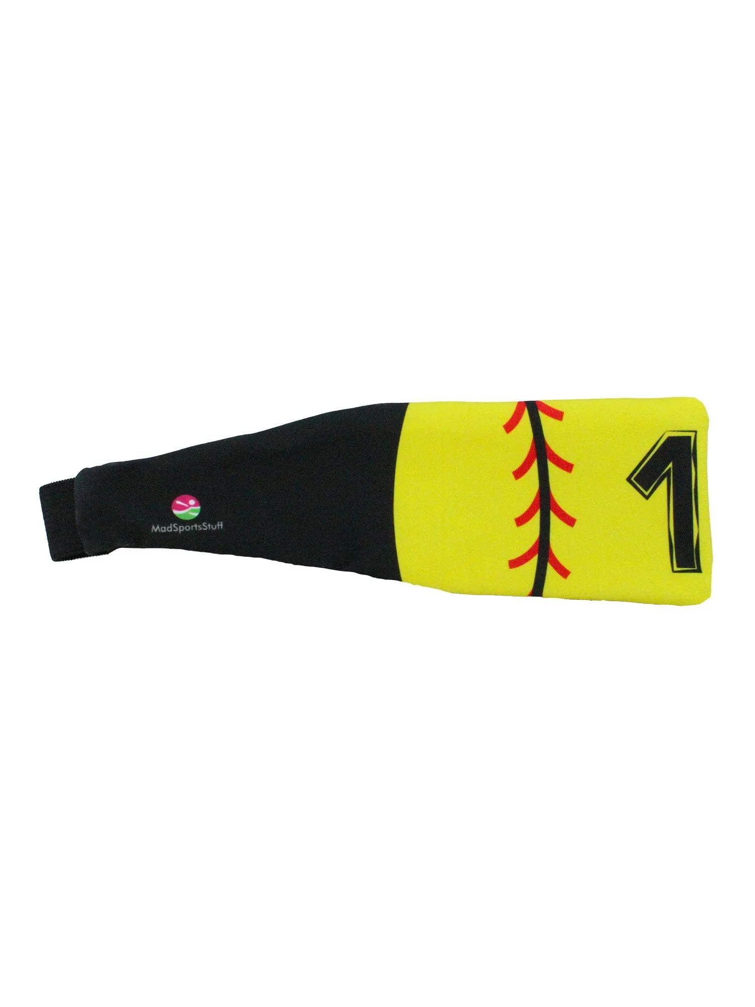 Player ID Softball Stitch Headband (numbers 00-39)