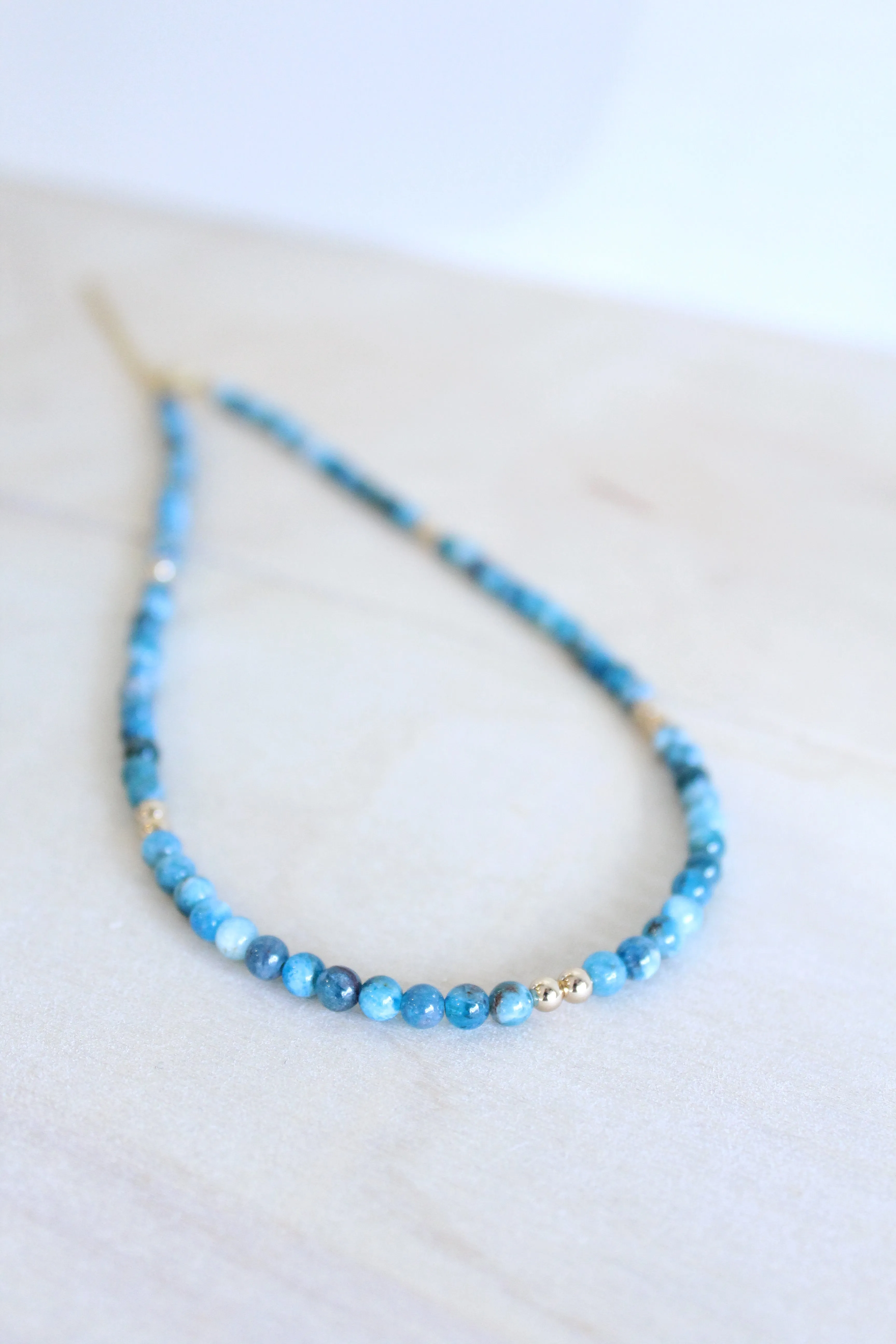 Premium Gemstone Choker Necklace by Studio Thorne