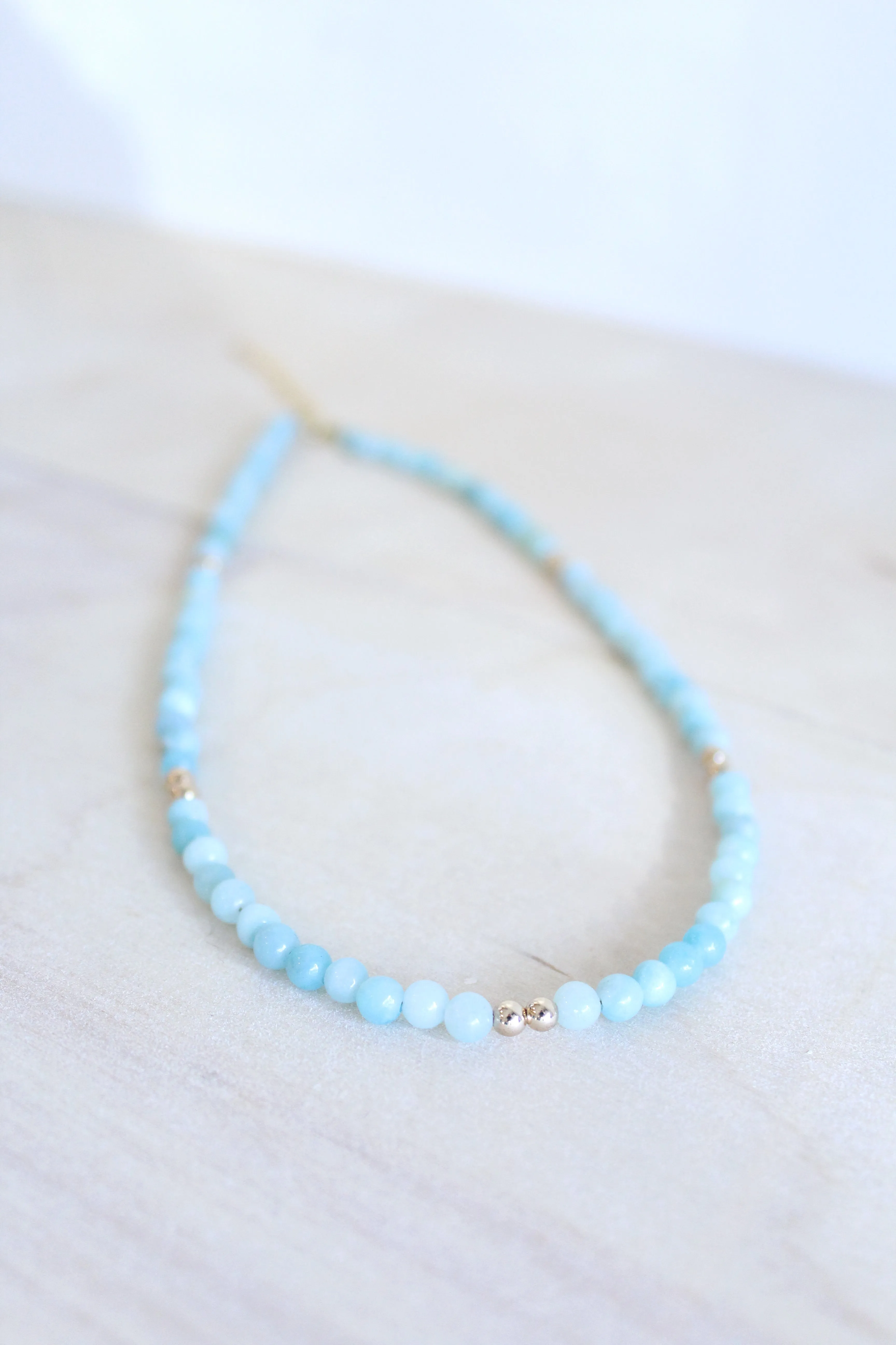 Premium Gemstone Choker Necklace by Studio Thorne