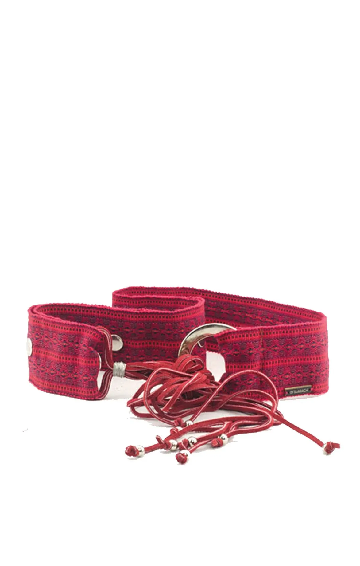 Red Artisan Ethnic Belt