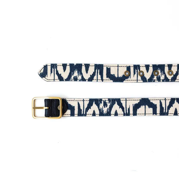 Reversible Ikat Belt