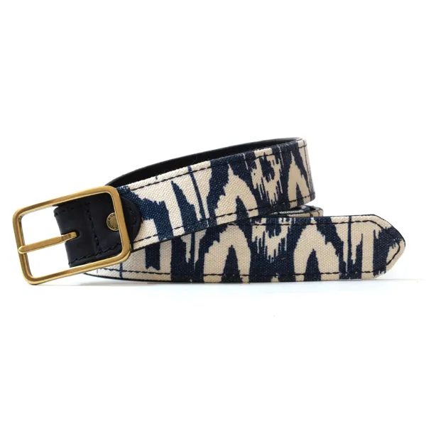 Reversible Ikat Belt