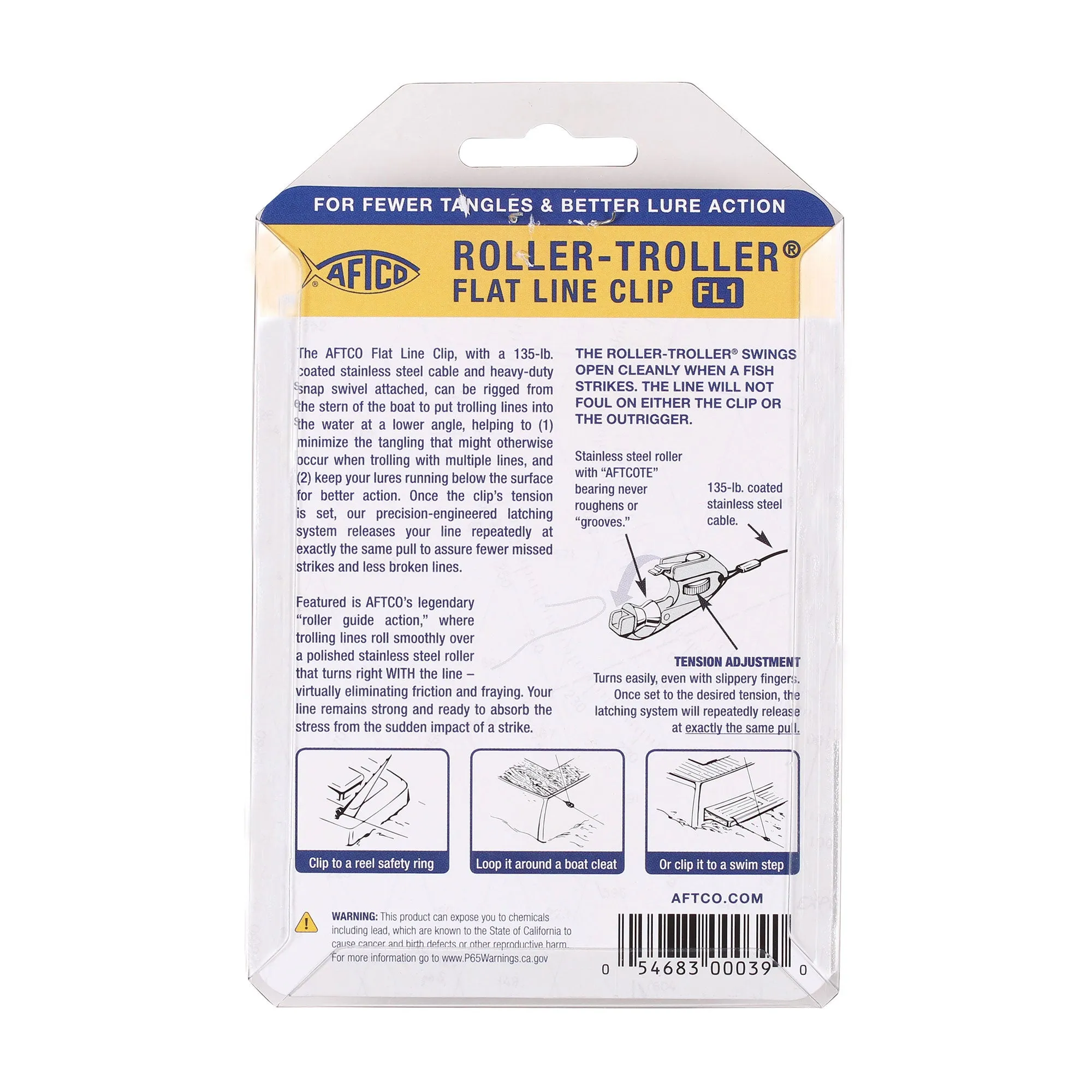 Roller Troller Flat Line Clip