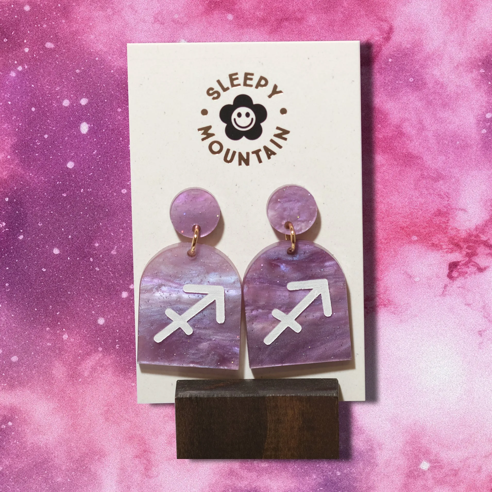 Sagittarius Zodiac Earrings