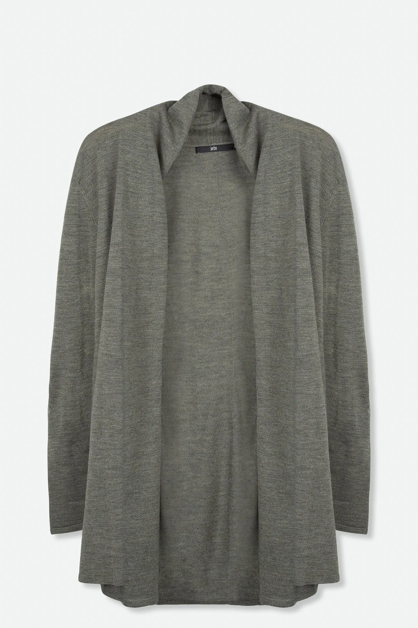 SASHA CAR LENGTH CARDIGAN IN ITALIAN SUPER FINE MERINO