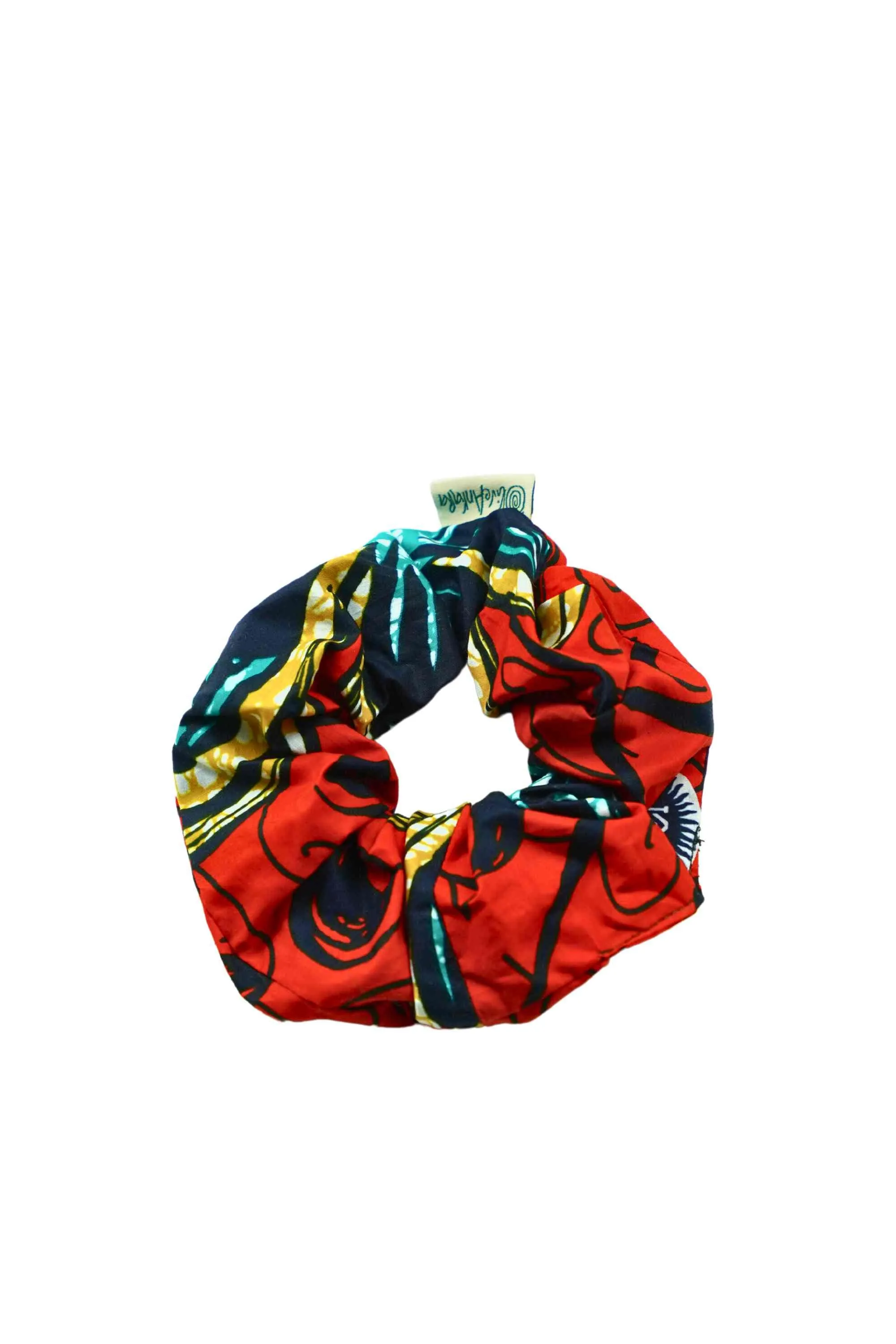 Scrunchie African Ankara Wax Cotton Print - 229