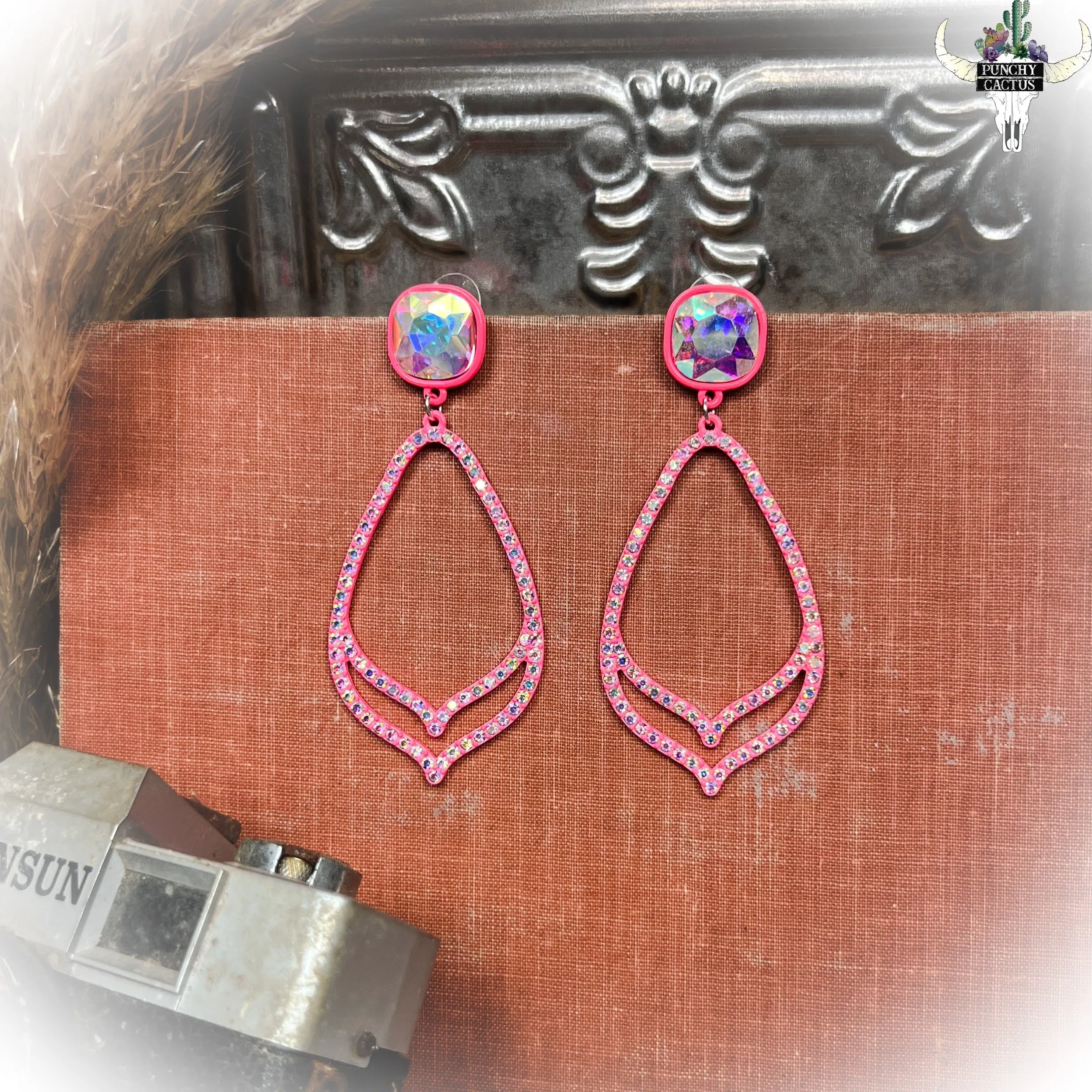 Show Off Earrings - Pink