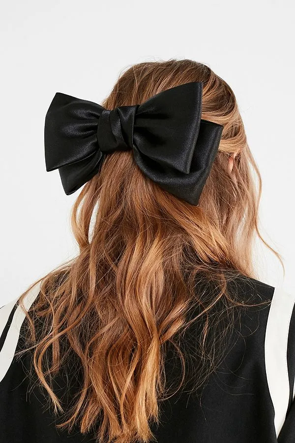 Sophie Satin Bow Hair Clip