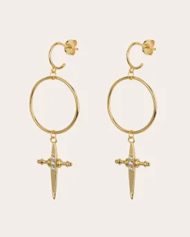 The Serene Beverly earrings - gold plated