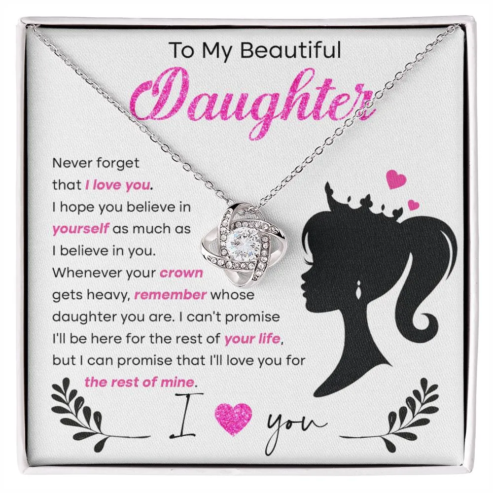 To My Beautiful Daughter