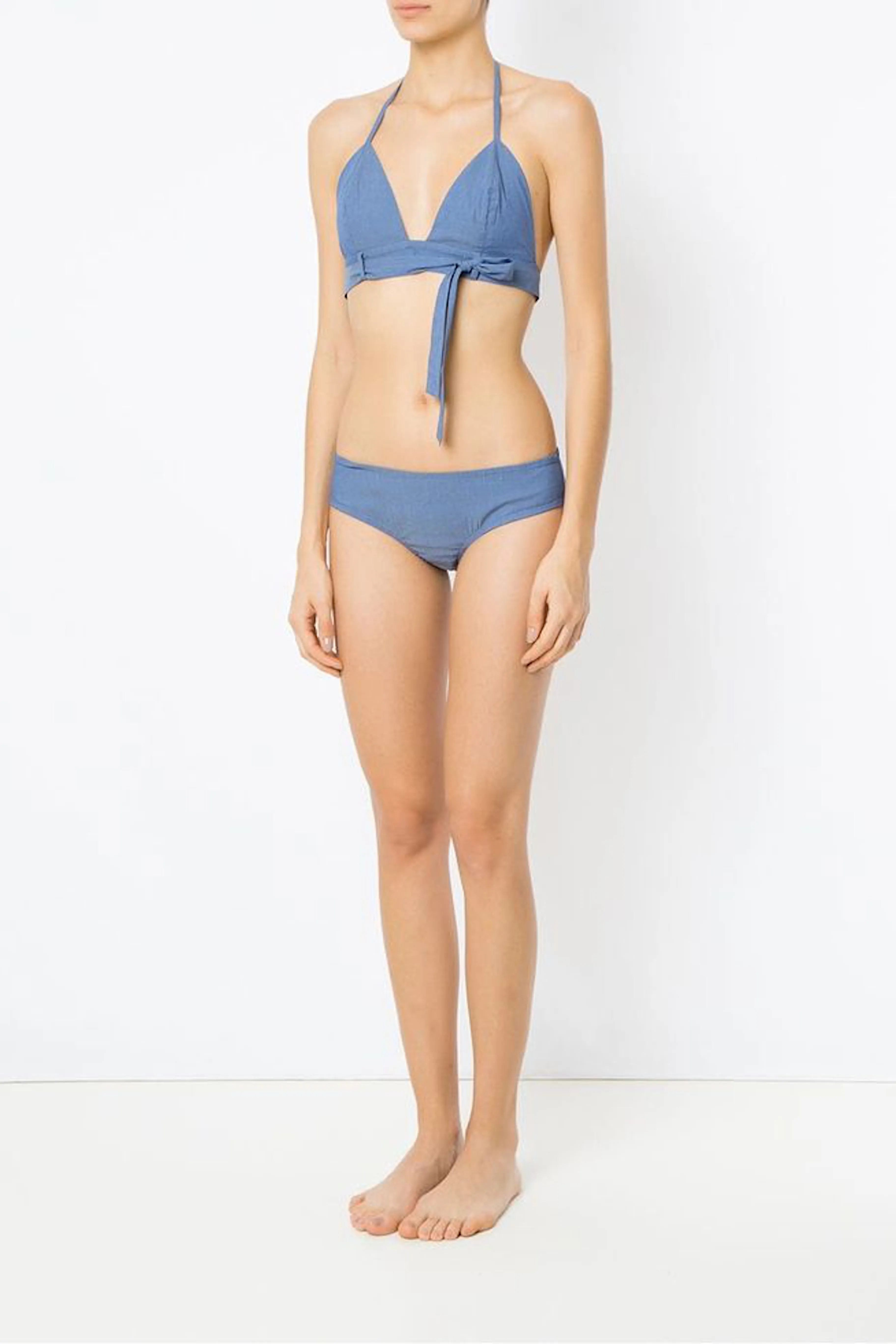 Triangle Bikini With Knot Detail