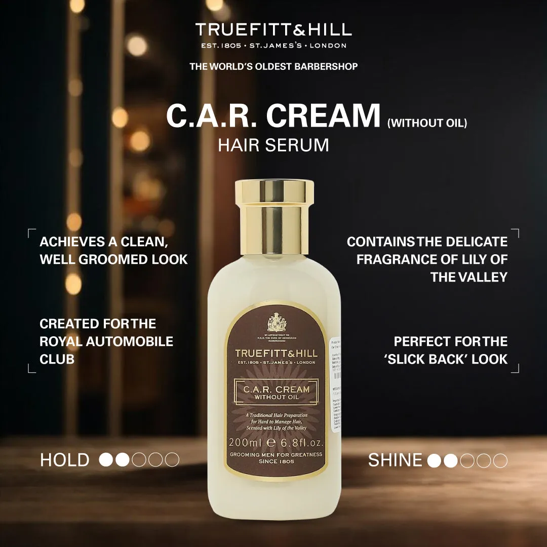 Truefitt & Hill Hair Serum C.A.R. Cream (Without Oil) for Men 200 ml