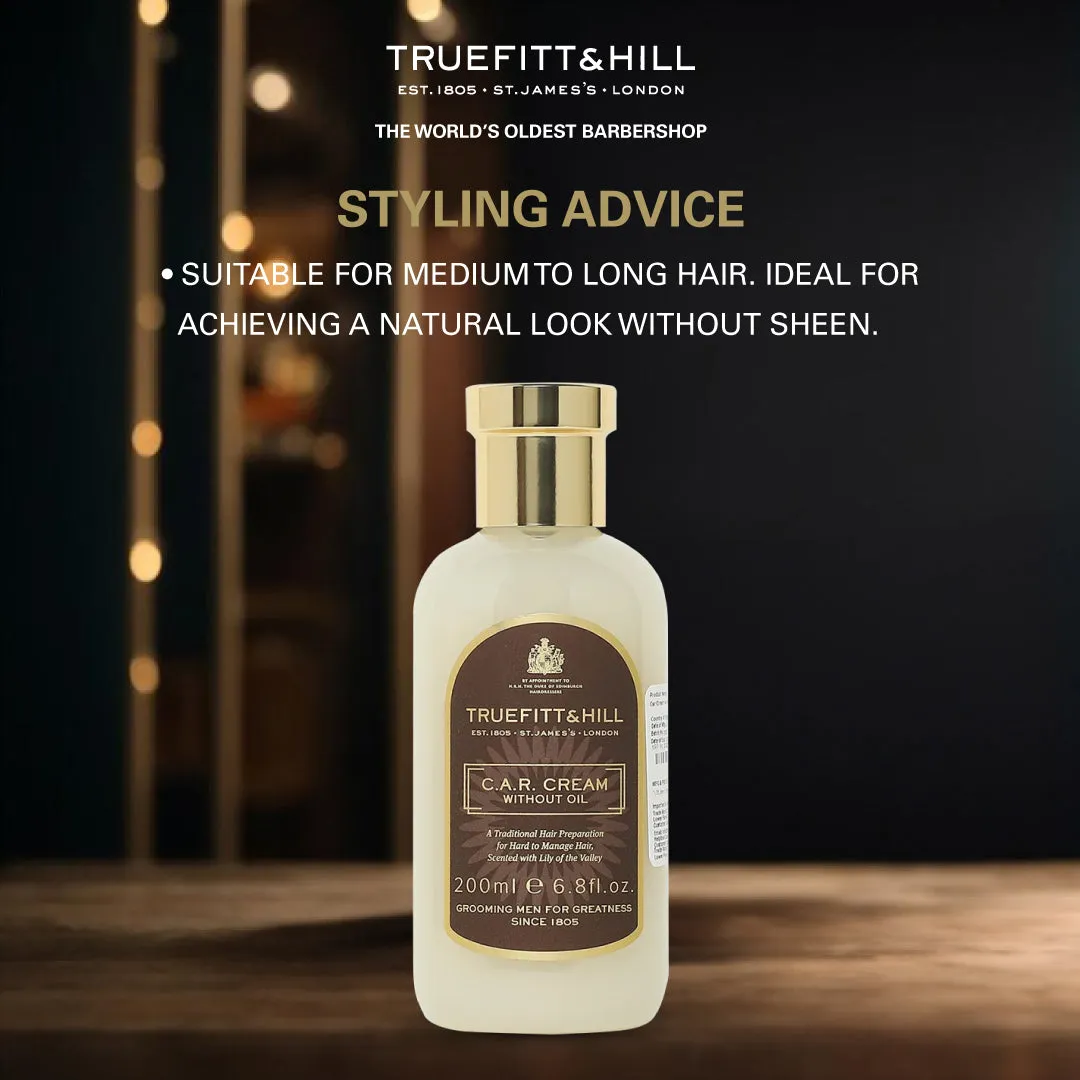 Truefitt & Hill Hair Serum C.A.R. Cream (Without Oil) for Men 200 ml