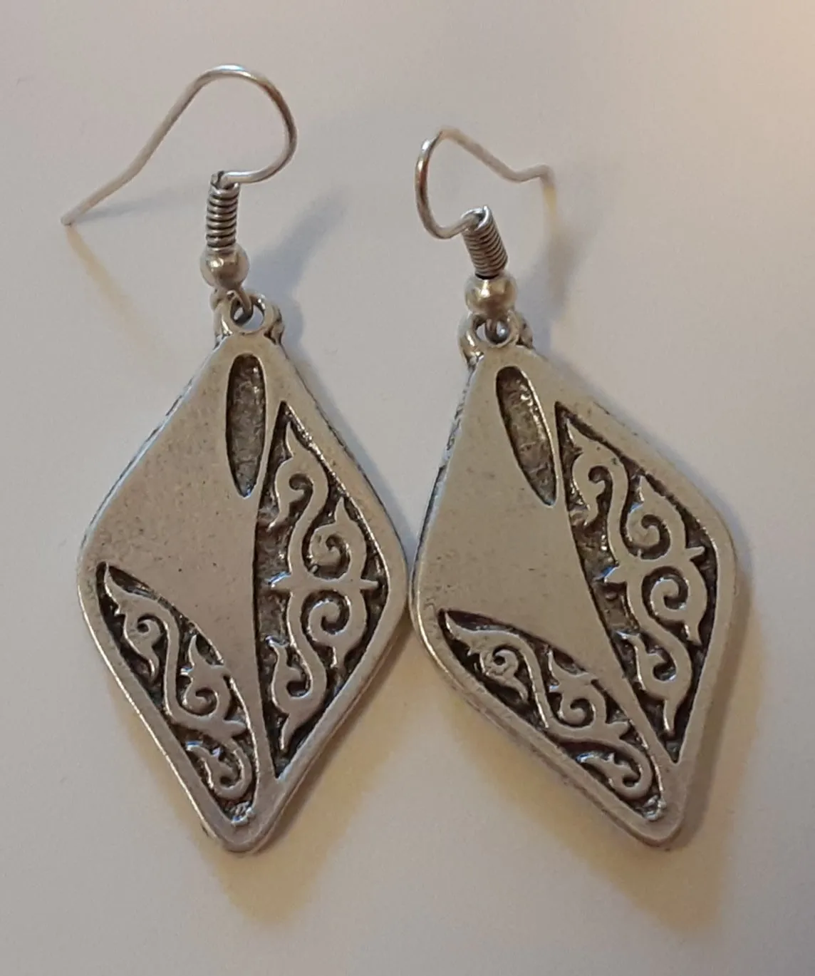 Turkish Earrings - Celtic Diamonds