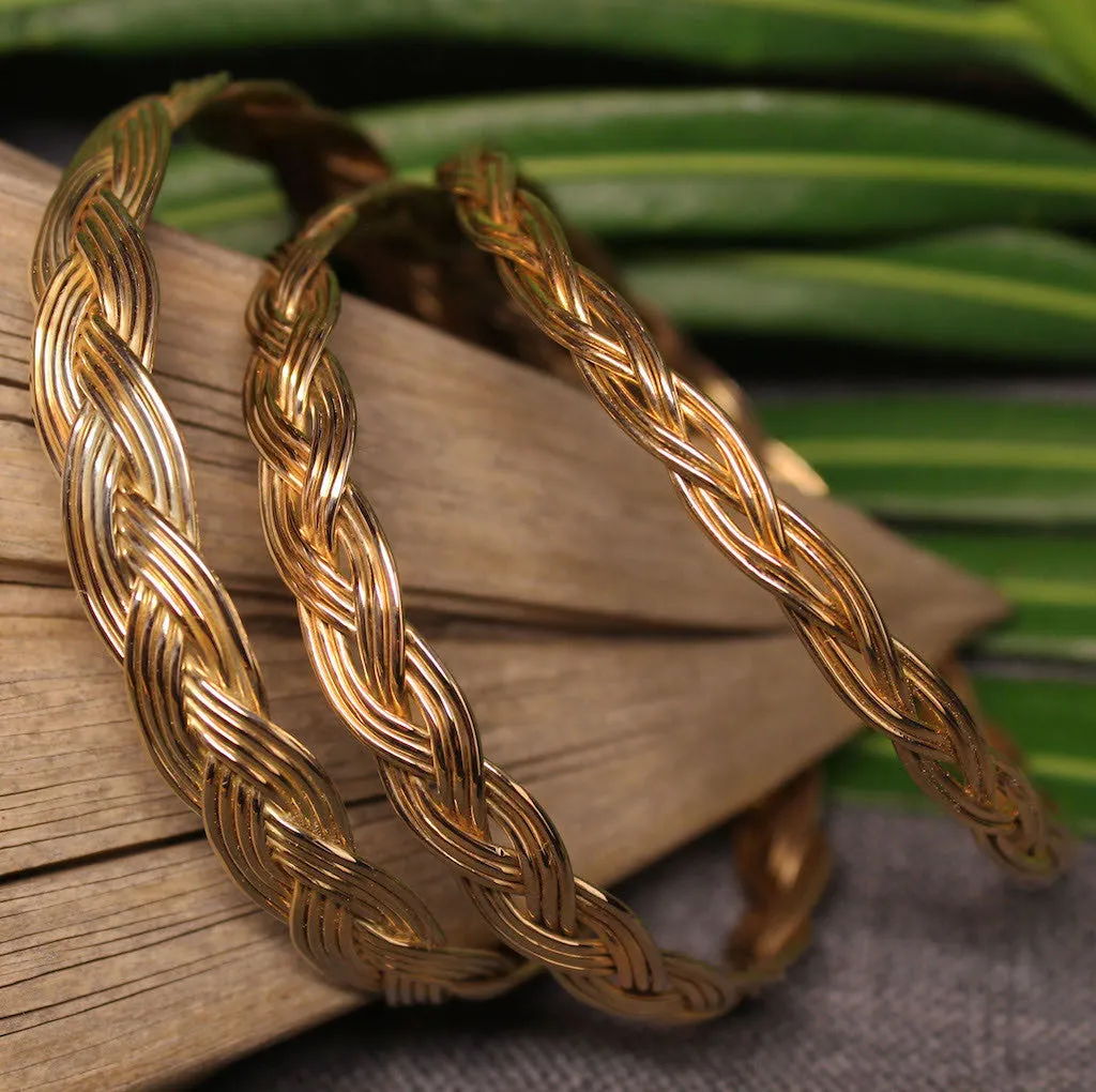 Turkshead Bangle 14k Gold