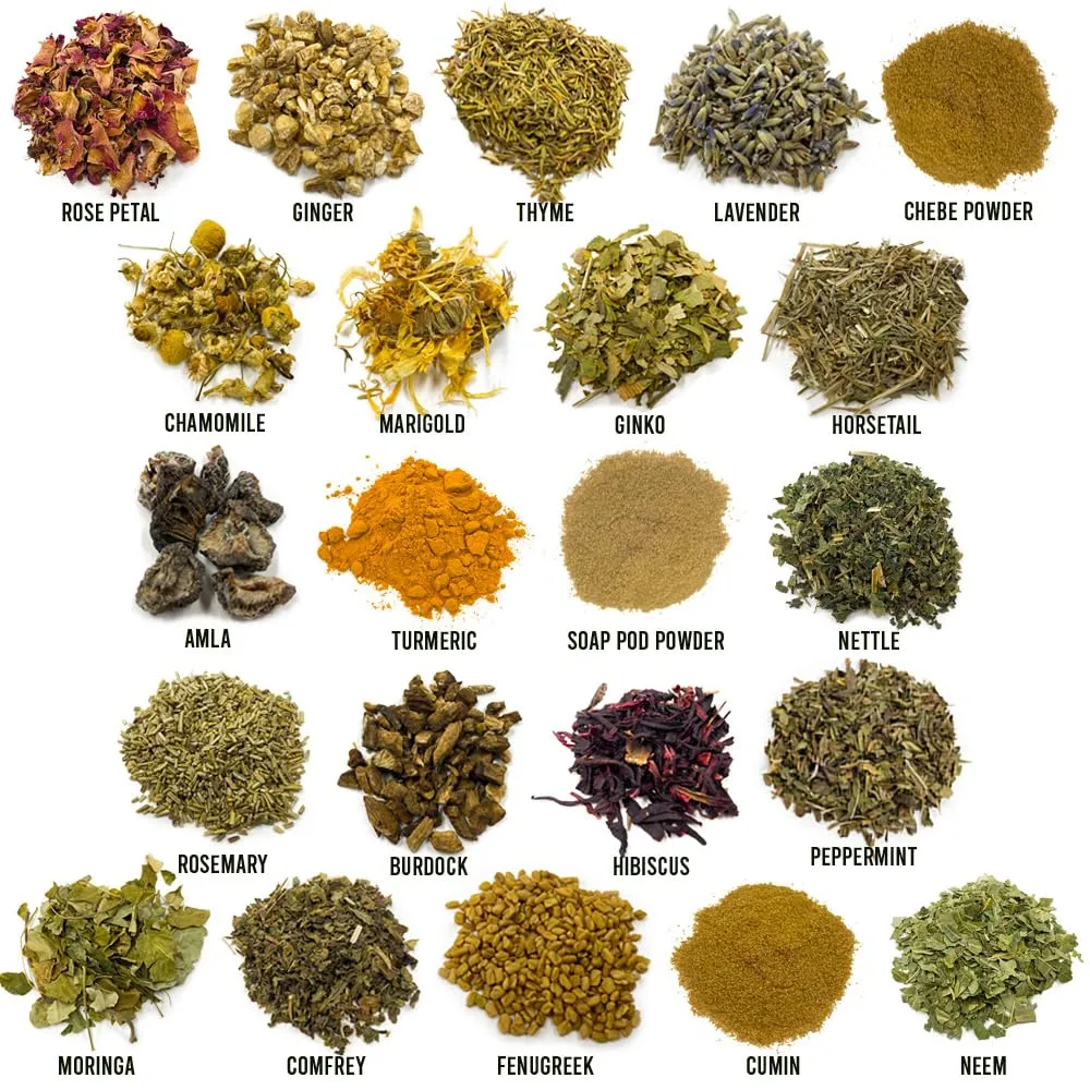 Well's Herb 22 Kinds Herbal Hair Tea | 4 oz.