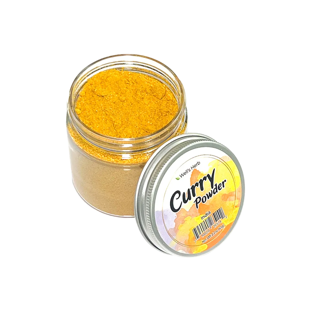 Well's Herb Dried Curry(Powder) | 2.2 oz.