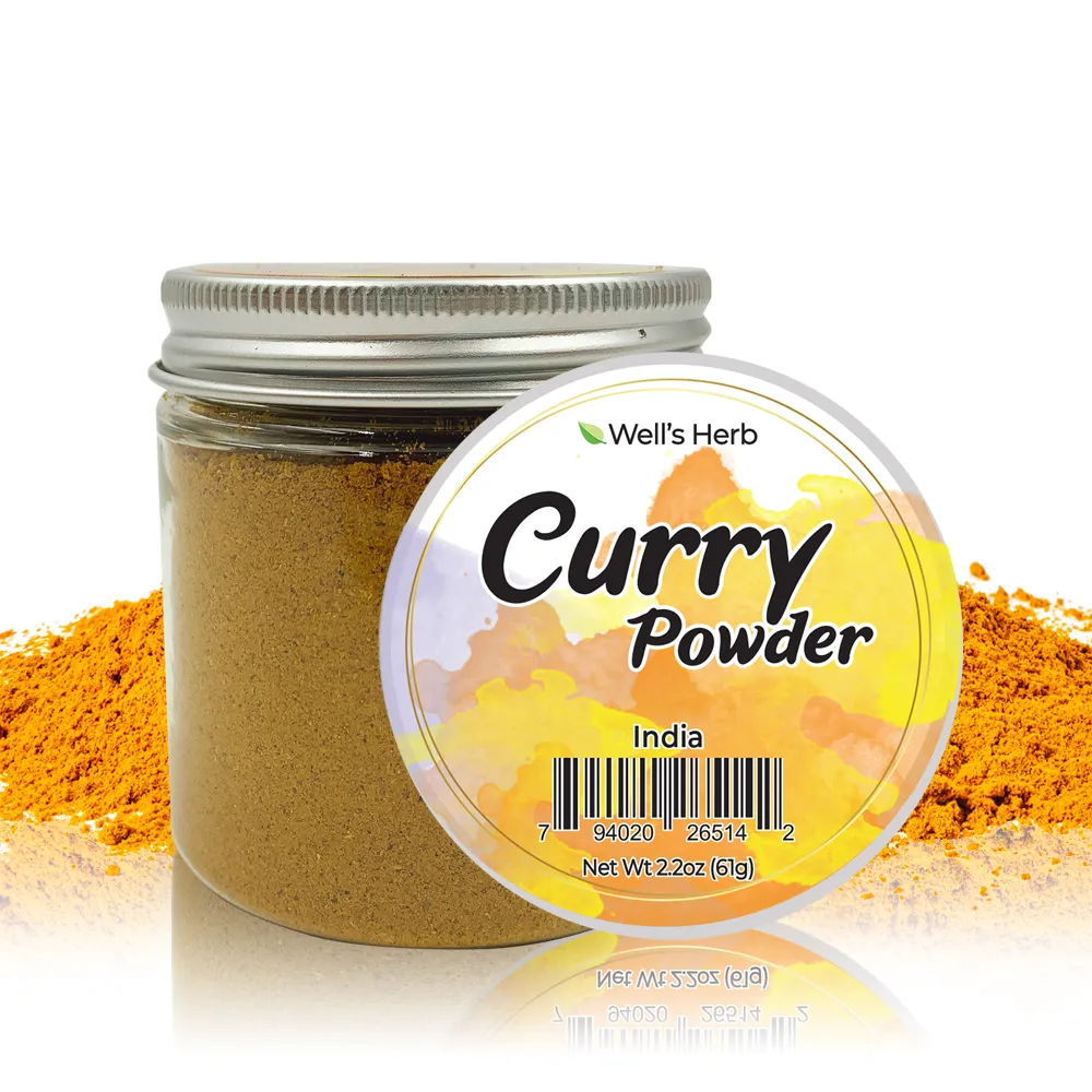 Well's Herb Dried Curry(Powder) | 2.2 oz.