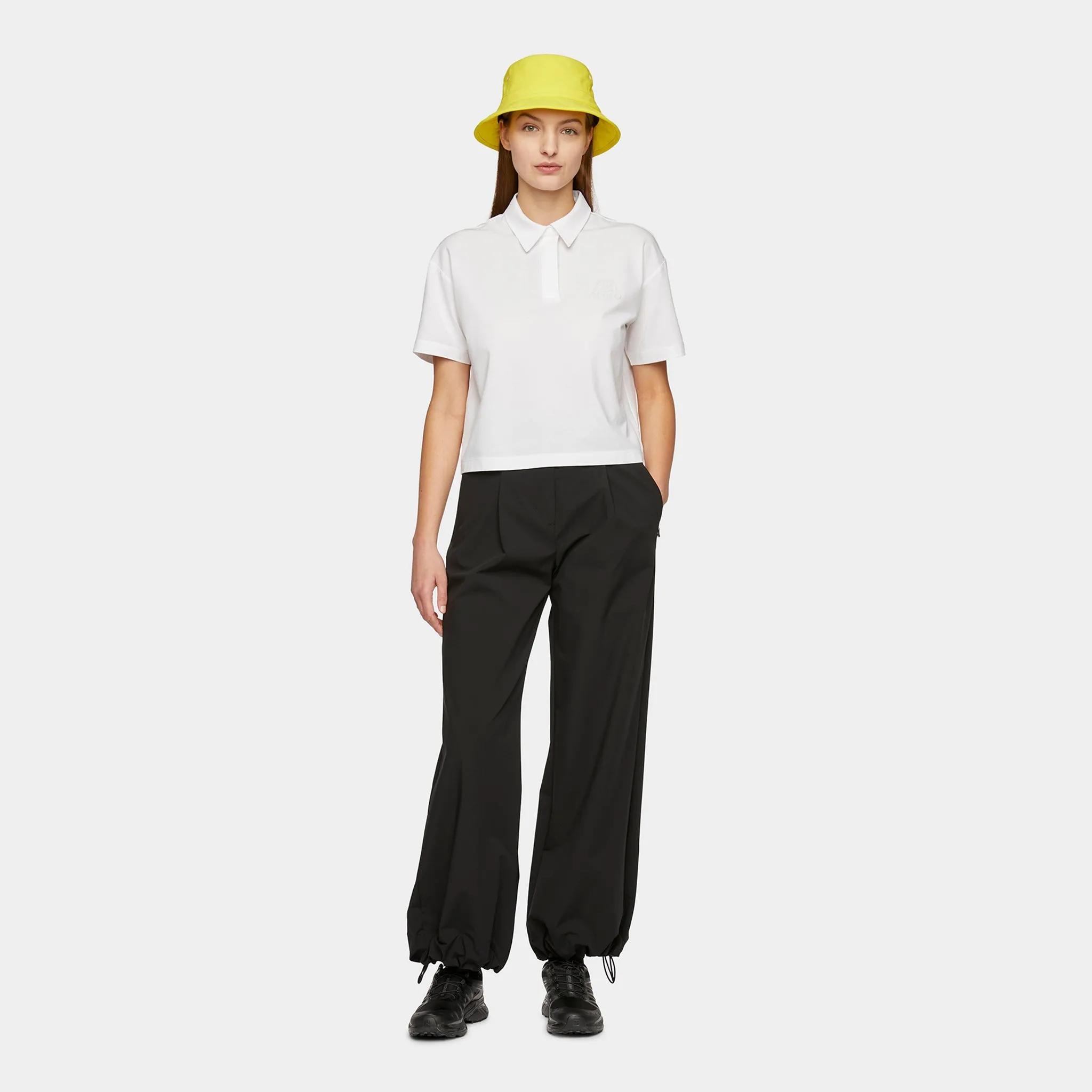 Wide Leg Tech Trouser