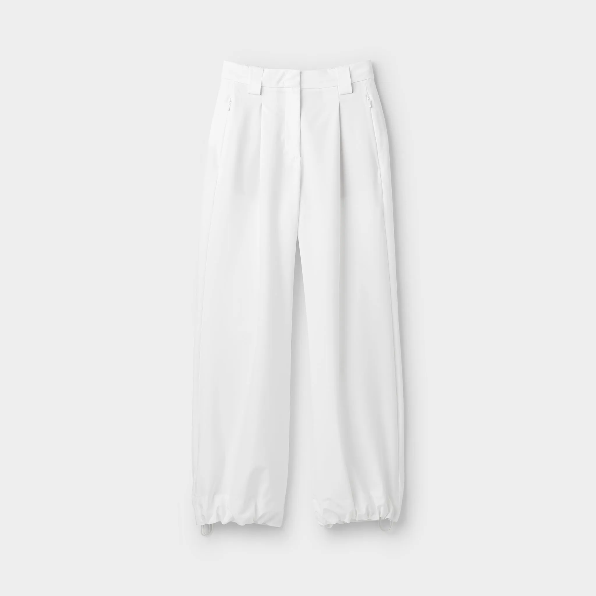 Wide Leg Tech Trouser